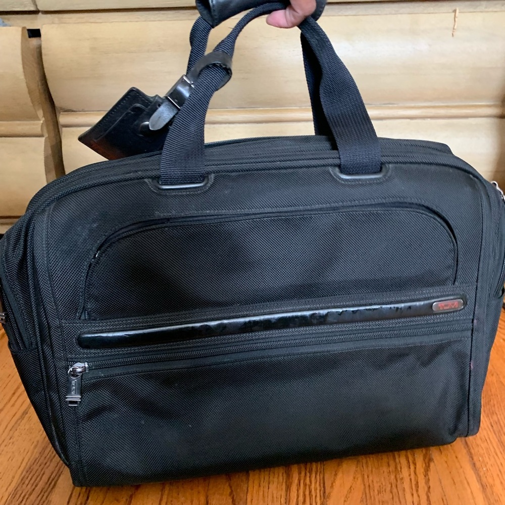 Tumi carry on travel bag suitcase